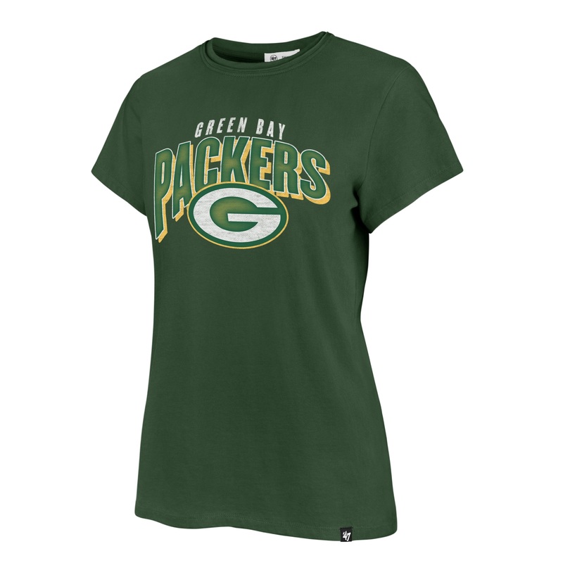 NFL Green Bay Packers Women’s ’47 Treasure Frankie T-Shirt – Green