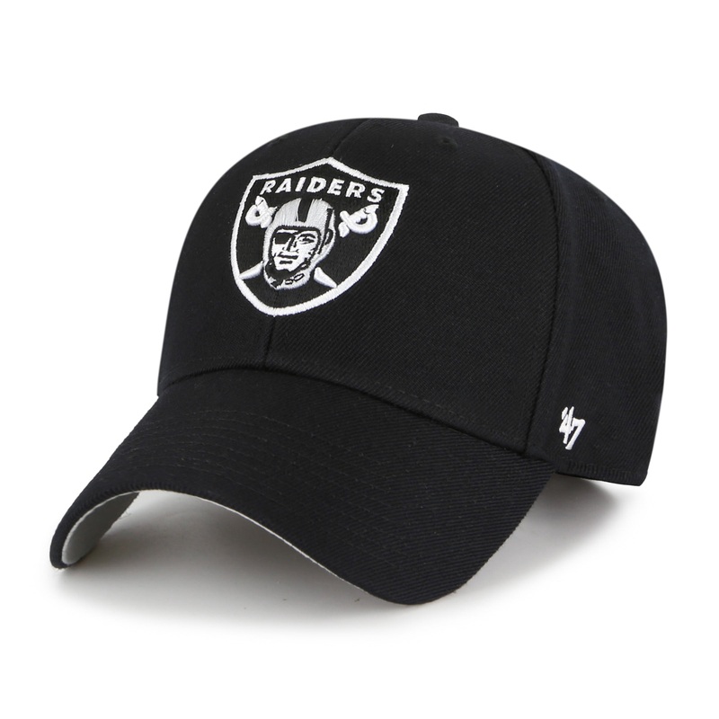 NFL Las Vegas Raiders ’47 MVP Adjustable Hat – Black
