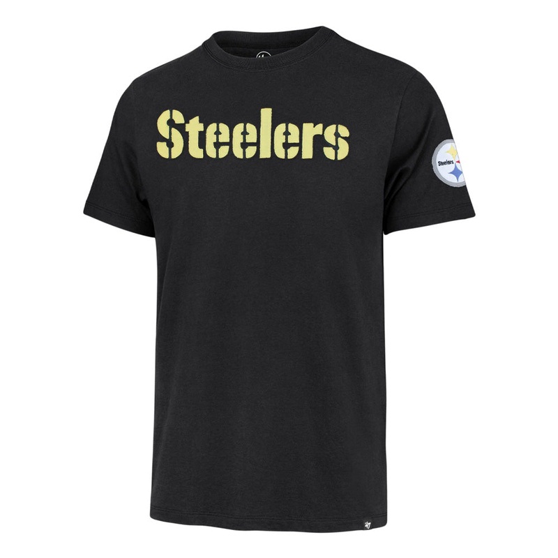 NFL Pittsburgh Steelers ’47 Franklin Fieldhouse T-Shirt – Black