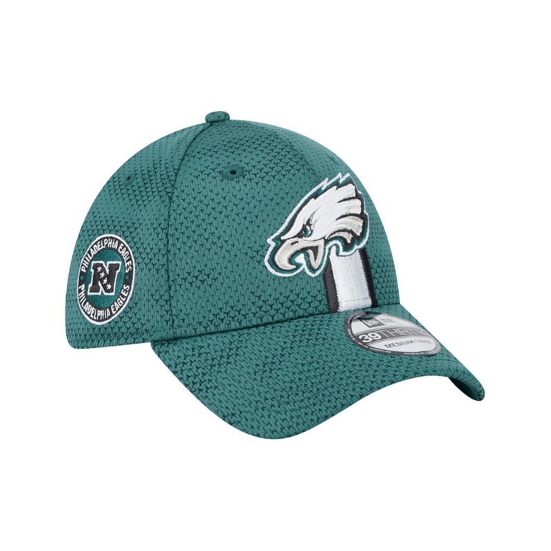 Philadelphia Eagles New Era NFL 24 Sideline 39THIRTY Stretch-Fit Hat