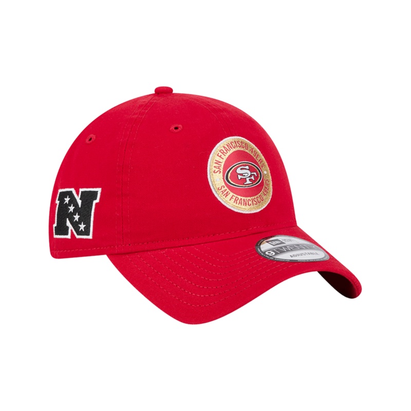 San Francisco 49ers New Era NFL 24 Sideline 9TWENTY Strapback Hat