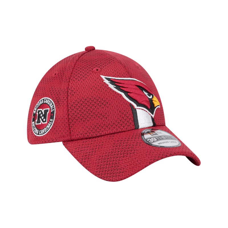 Arizona Cardinals New Era NFL 24 Sideline 39THIRTY Stretch-Fit Hat