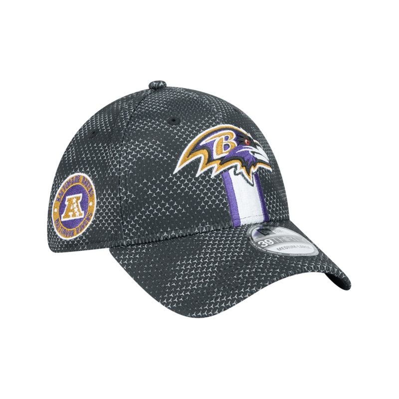 Baltimore Ravens New Era NFL 24 Sideline 39THIRTY Stretch-Fit Hat