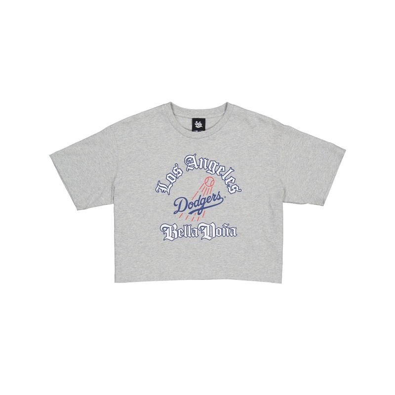 Bella Doa x Los Angeles Dodgers Women’s Cropped T-Shirt