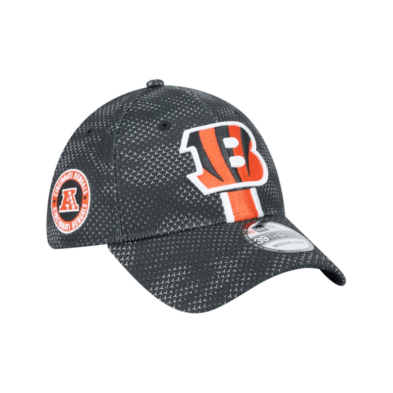 Cincinnati Bengals New Era NFL 24 Sideline 39THIRTY Stretch-Fit Hat