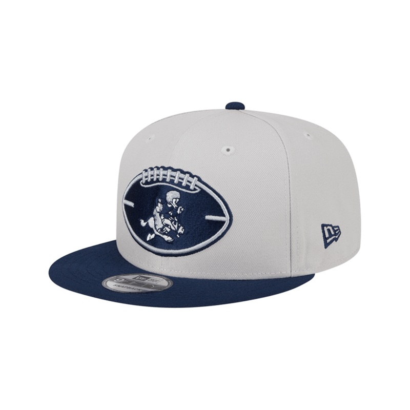 Dallas Cowboys New Era NFL 24 Sideline Historic 9FIFTY Snapback Hat – Stone