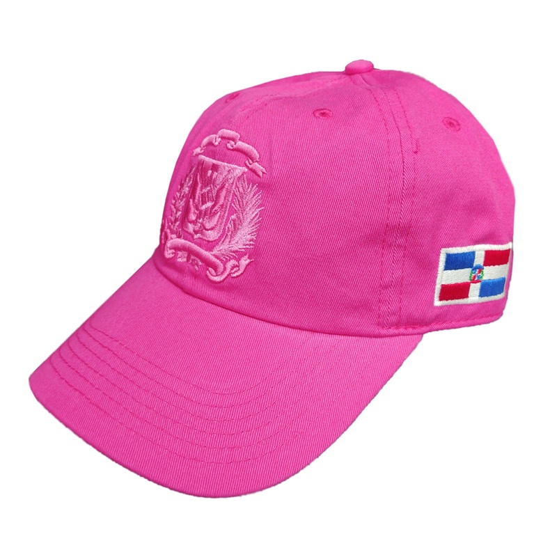 Escudo Republica Dominicana – Dominican Shield Pink / Pink Color Dad Hat