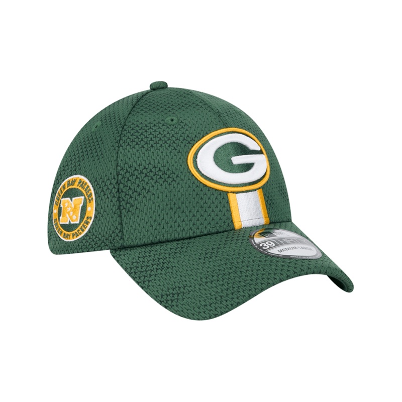 Green Bay Packers New Era NFL 24 Sideline 39THIRTY Stretch-Fit Hat
