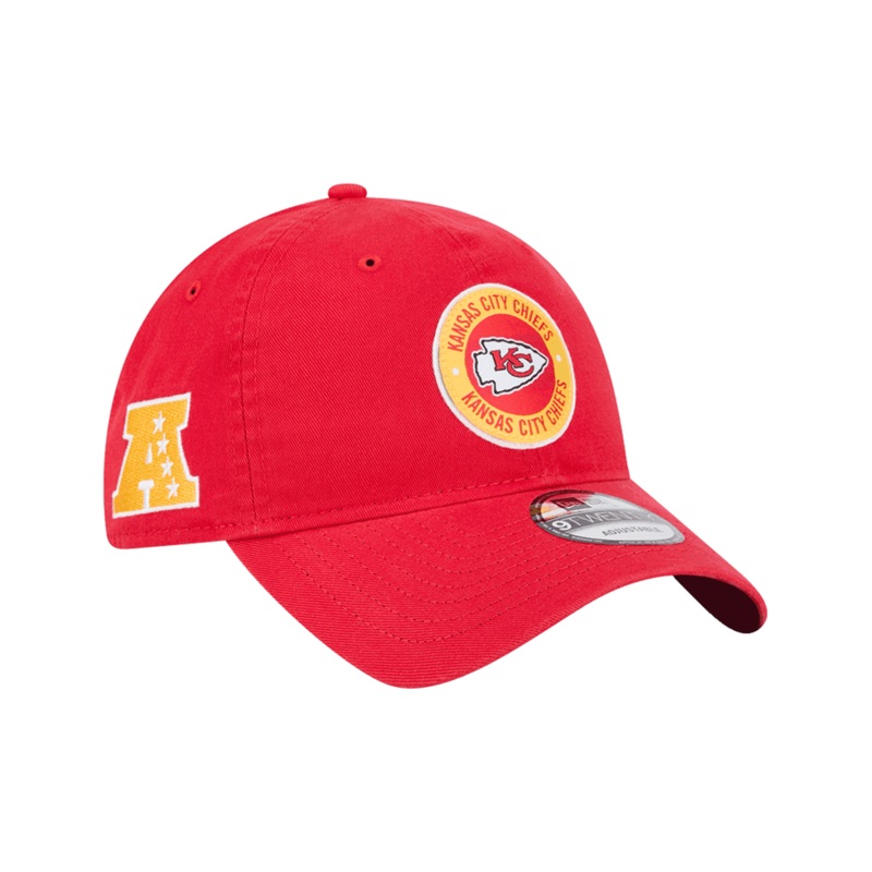 Kansas City Chiefs New Era NFL 24 Sideline 9TWENTY Strapback Hat