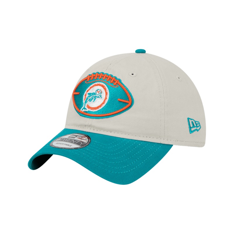 Miami Dolphins New Era NFL 24 Sideline Historic 9TWENTY Strapback Hat