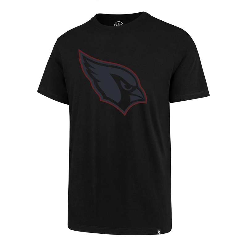 NFL Arizona Cardinals ’47 Pop Imprint Super Rival T-Shirt – Black