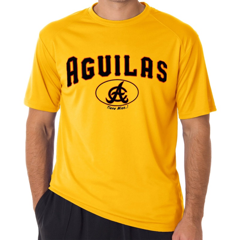 Aguilas Cibaeas Tiene Mieo Yellow T-Shirts