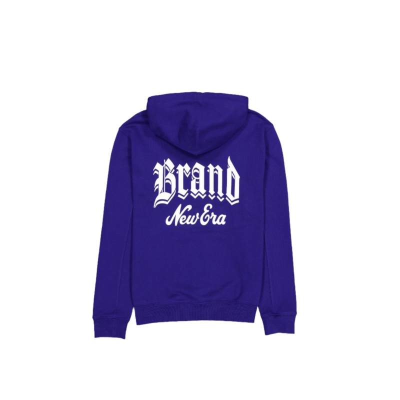Blackletter Dark Royal Hoodie