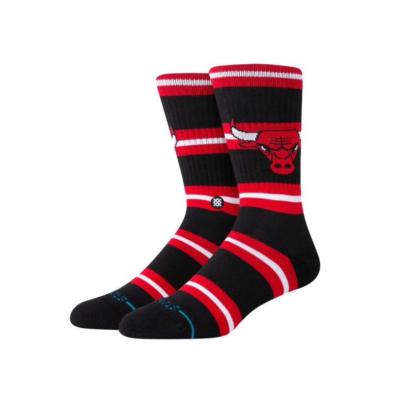 Chicago Bulls Stance NBA Team Prep Crew Socks