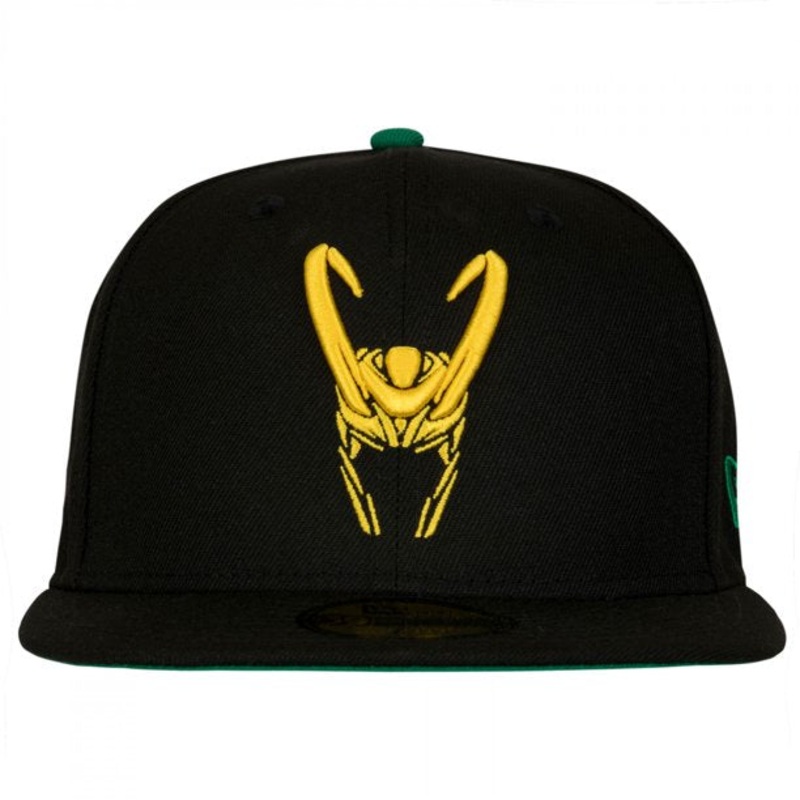 New Era Loki Marvel Comics Black/Green 59FIFTY Fitted Hat