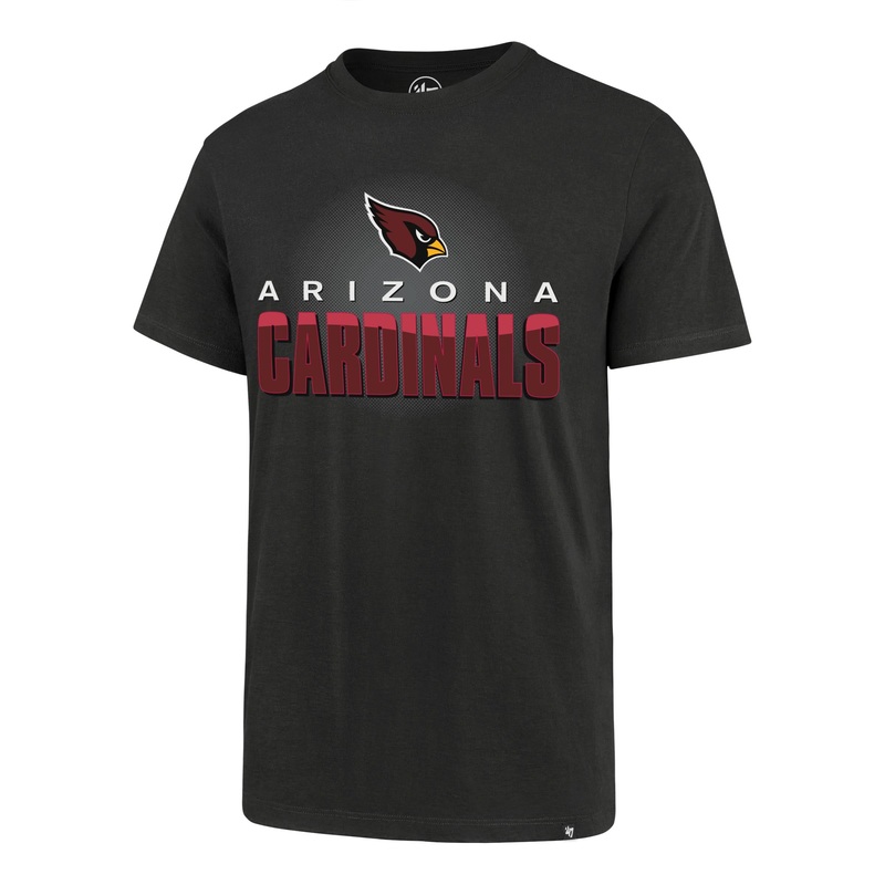 NFL Arizona Cardinals ’47 Max Flex Super Rival T-Shirt – Charcoal