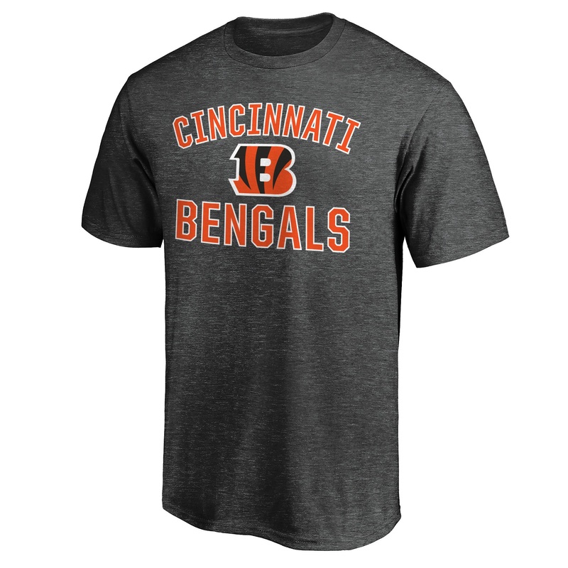 NFL Cincinnati Bengals Fanatics Victory Arch T-Shirt – Charcoal