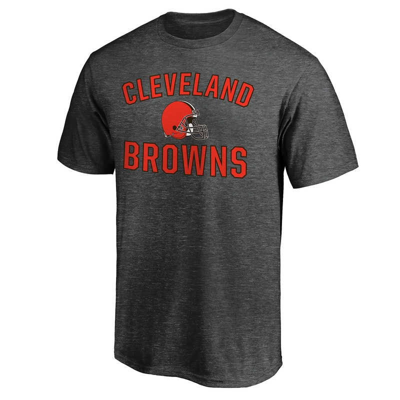 NFL Cleveland Browns Fanatics Victory Arch T-Shirt – Charcoal