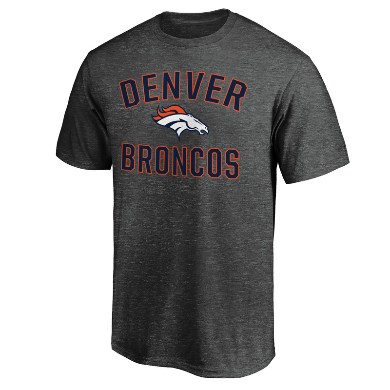 NFL Denver Broncos Fanatics Victory Arch T-Shirt – Charcoal