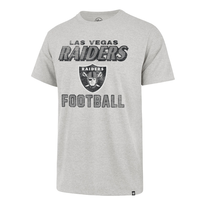 NFL Las Vegas Raiders ’47 Dozer Franklin T-Shirt – Heather Gray
