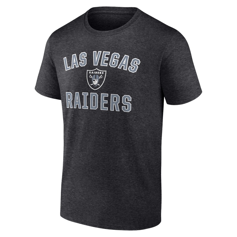 NFL Las Vegas Raiders Fanatics Victory Arch T-Shirt – Charcoal