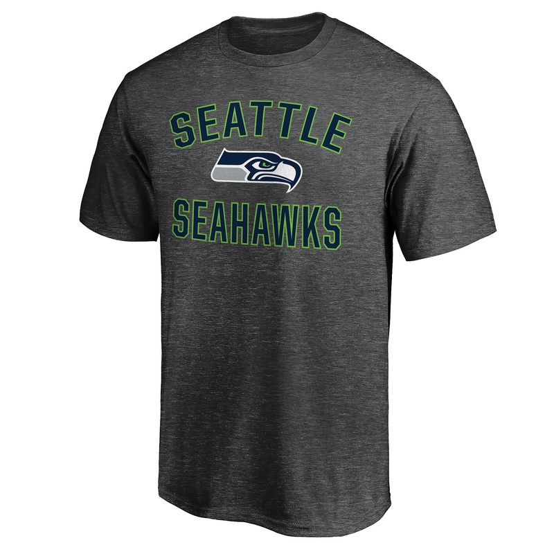 NFL Seattle Seahawks Fanatics Victory Arch T-Shirt – Charcoal