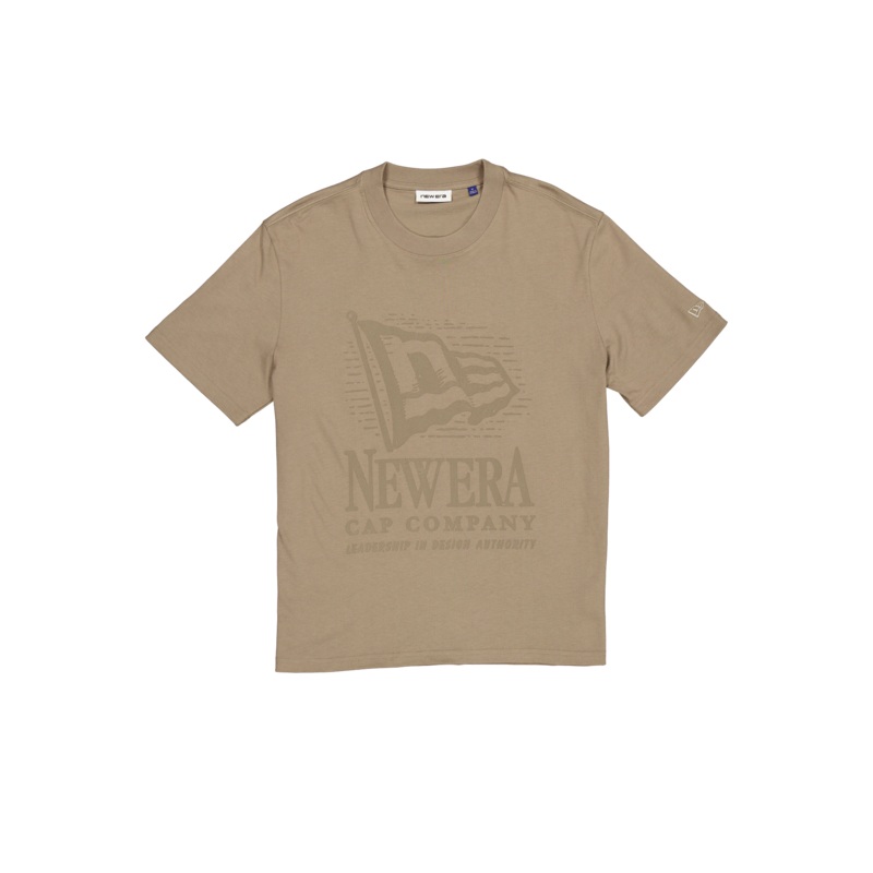 Stamped Graphic Brindle T-Shirt