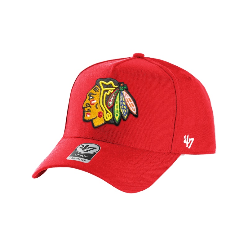 Chicago Blackhawks ’47 NHL Team MVP DT Snapback Hat – Red