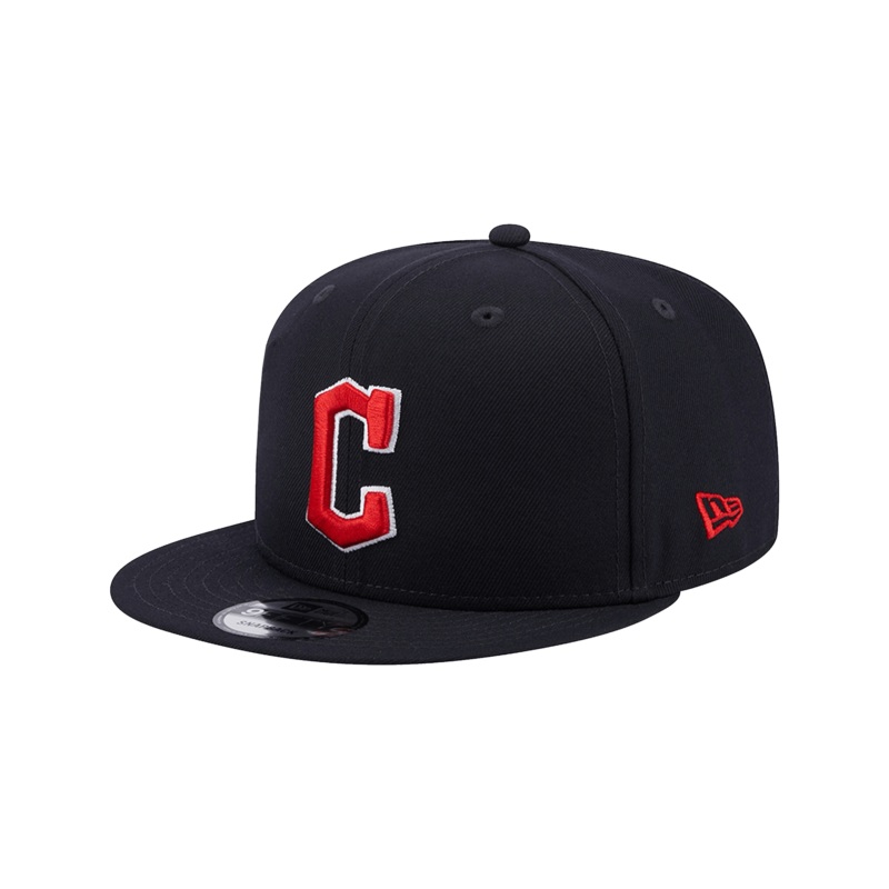 Cleveland Guardians New Era MLB Team 9FIFTY Snapback Hat – Navy