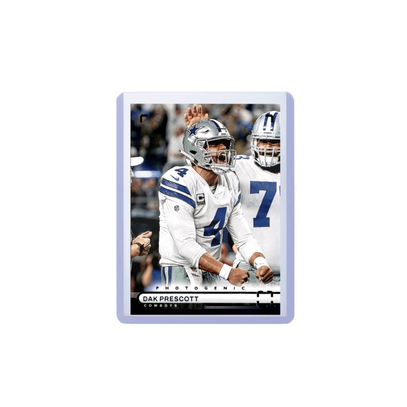 Dak Prescott Dallas Cowboys Panini NFL Photogenic 22 Insert Card