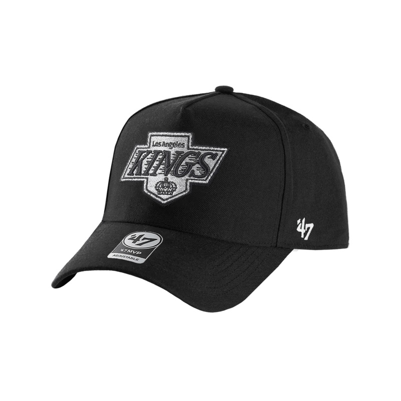 Los Angeles Kings ’47 NHL Throwback MVP DT Snapback Hat – Black