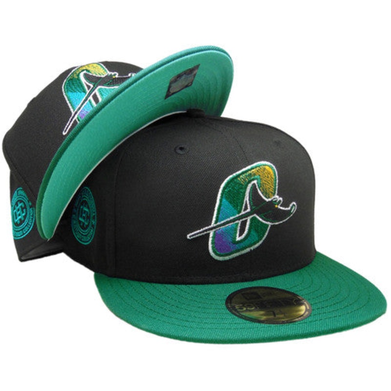 New Era Orlando Rays Black/Green 59FIFTY Fitted Hat