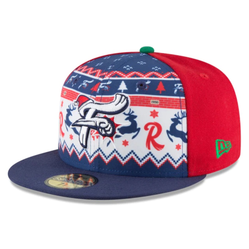 New Era Reading Fightin Phils Ugly Sweater 59FIFTY Fitted Cap