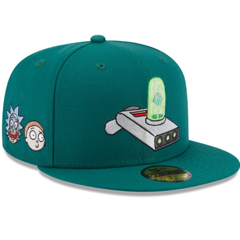 New Era Rick and Morty Portal Gun 59FIFTY Fitted Hat