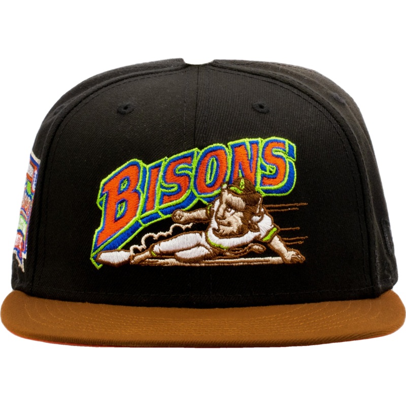 New Era x Shoe Palace Buffalo Bison “Gingerbread” 59FIFTY Fitted Hat