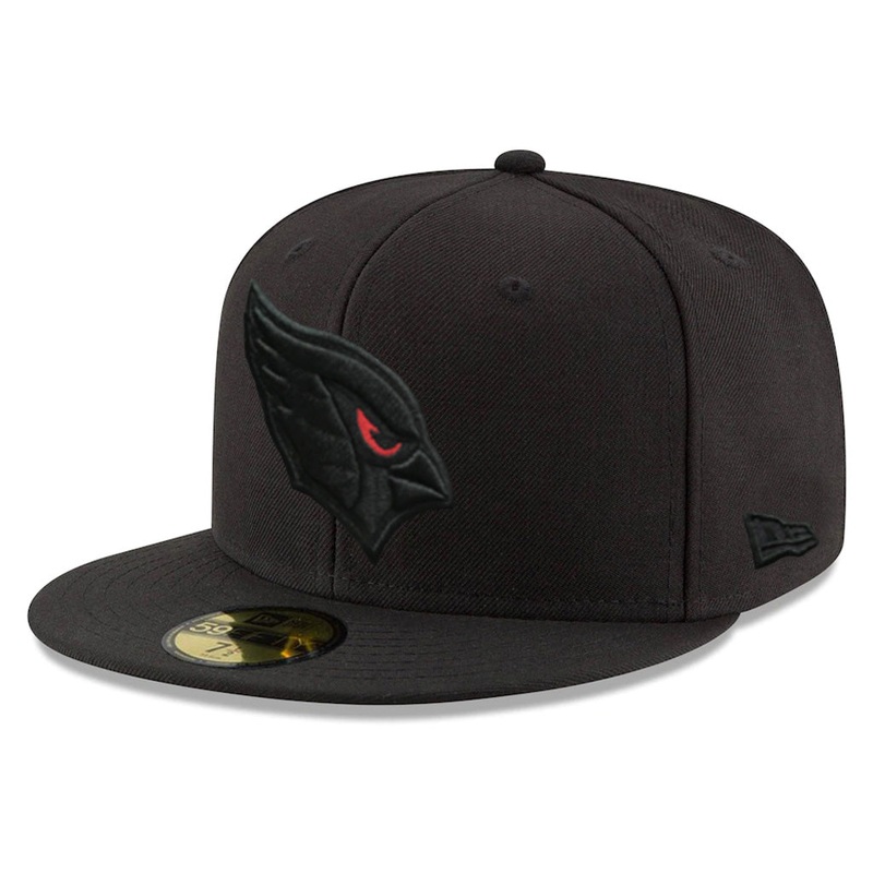 NFL Arizona Cardinals New Era Red Eye 59FIFTY Hat – Black