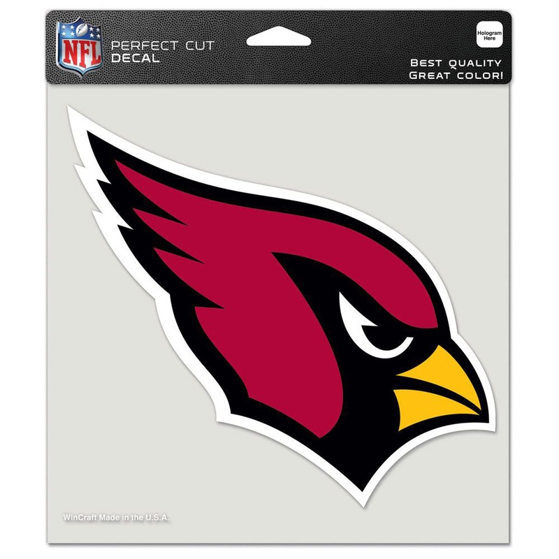 NFL Arizona Cardinals Wincraft 8×8 Car Decal
