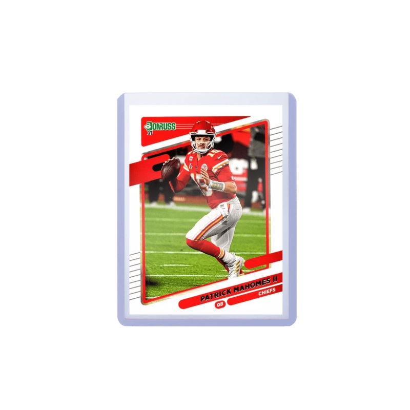 Patrick Mahomes Kansas City Chiefs Panini NFL 21 Donruss 116 Base Card