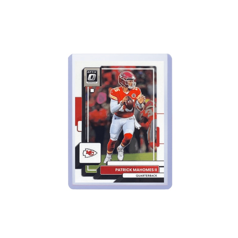 Patrick Mahomes Kansas City Chiefs Panini NFL 22 Optic 94 Base Card