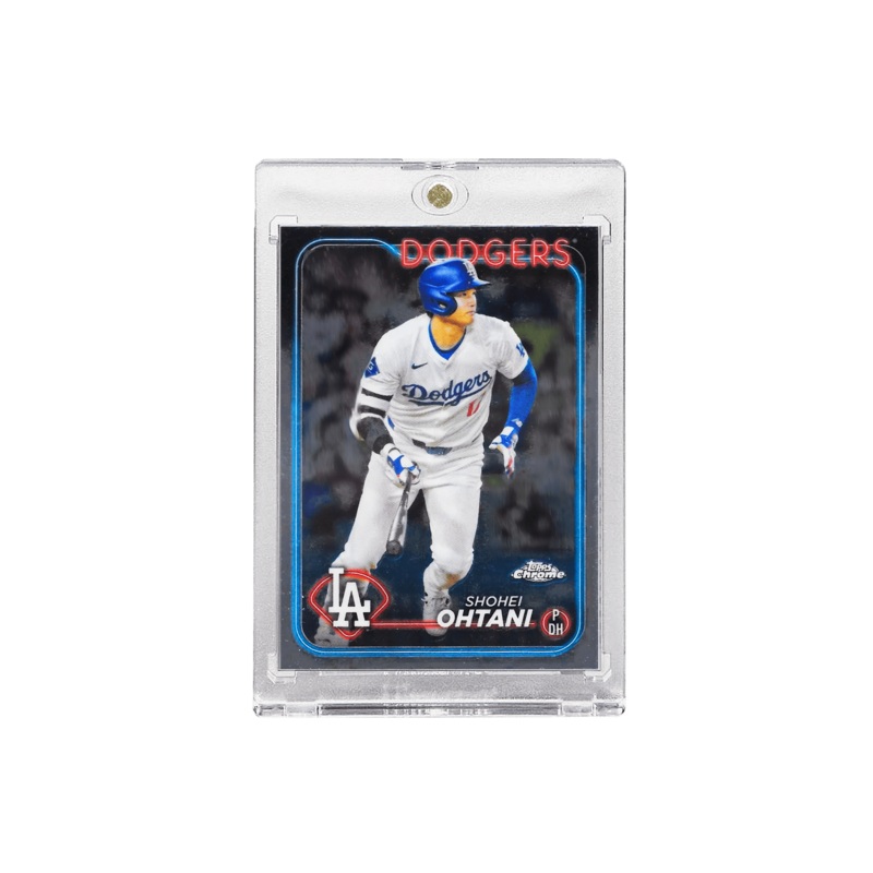Shohei Ohtani Los Angeles Dodgers Topps MLB Chrome 24 #1 Base Card