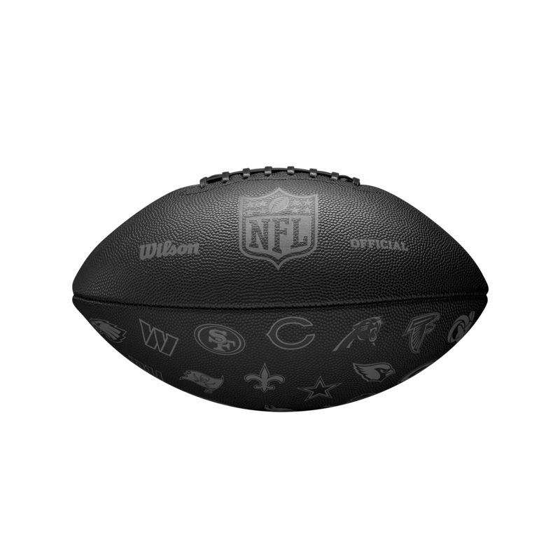 Wilson NFL MVP All 32 Teams Stealth Composite Football – Black