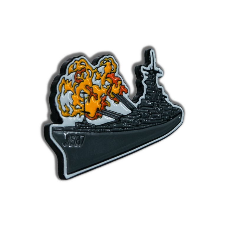 Battleship Pin