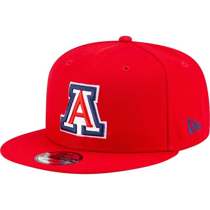 NCAA Arizona Wildcats New Era Primary Logo 9FIFTY Snapback Hat – Red