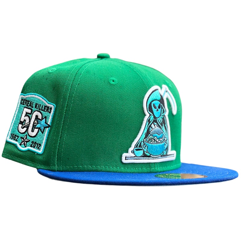 New Era x MILK Reaper Breakfast Green/Sky UV 59FIFTY Fitted Hat