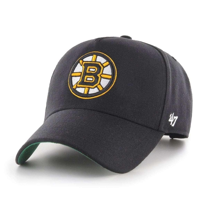 Boston Bruins 47 NHL Team MVP DT Pinch Curve Snapback Hat – Black