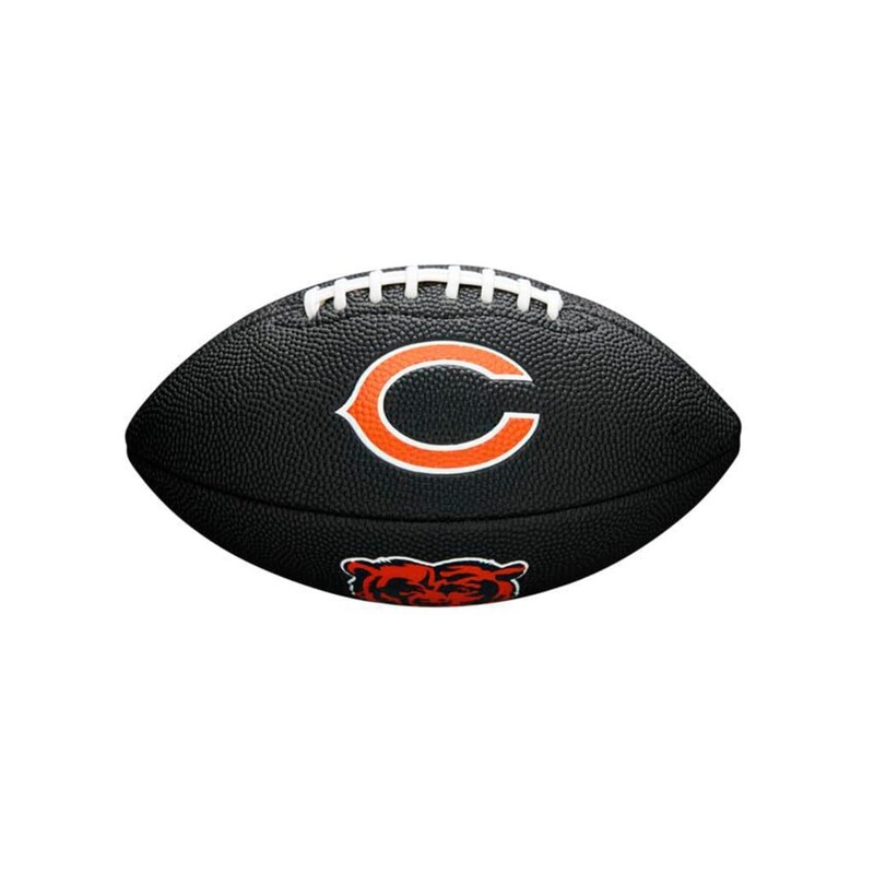 Chicago Bears Wilson NFL Mini Size Team Football – Black