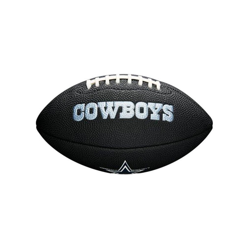 Dallas Cowboys Wilson NFL Mini Size Team Football – Black