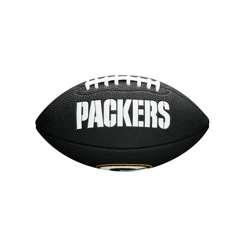 Green Bay Packers Wilson NFL Mini Size Team Football – Black
