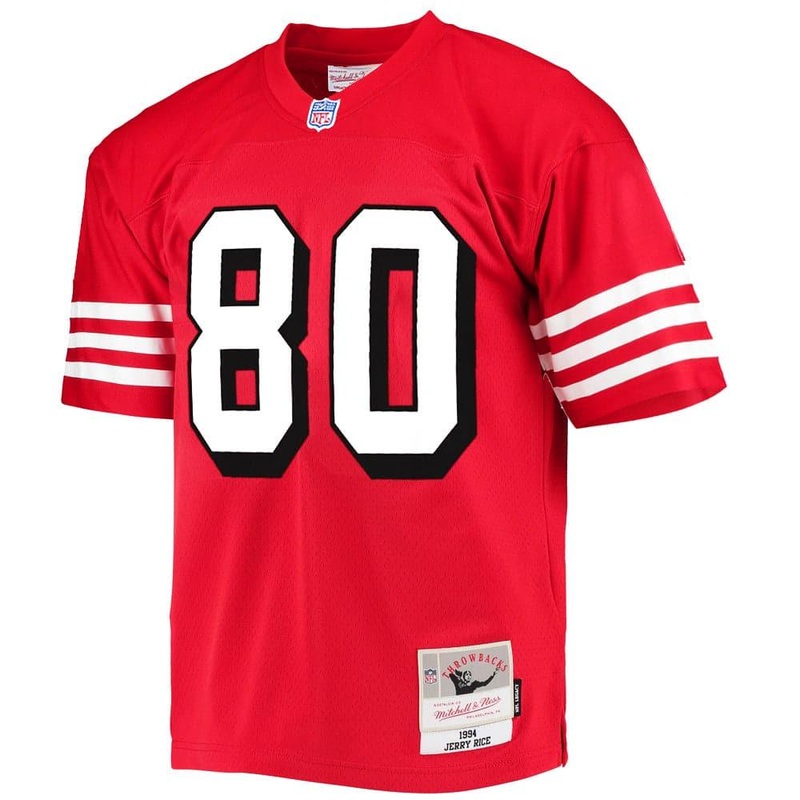 Jerry Rice San Francisco 49ers Mitchell & Ness NFL 94 Legacy Jersey – Red