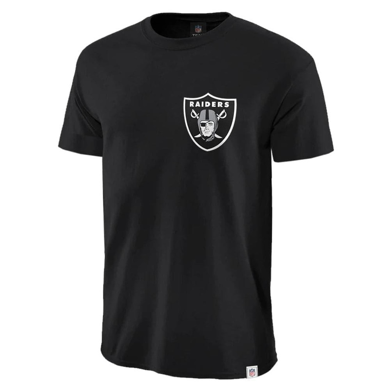 Las Vegas Raiders Majestic NFL Jeaner Logo T-Shirt – Black